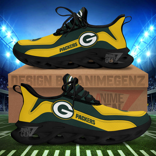 Green Bay Packers Clunky Sneakers NFL Custom Sport Shoes