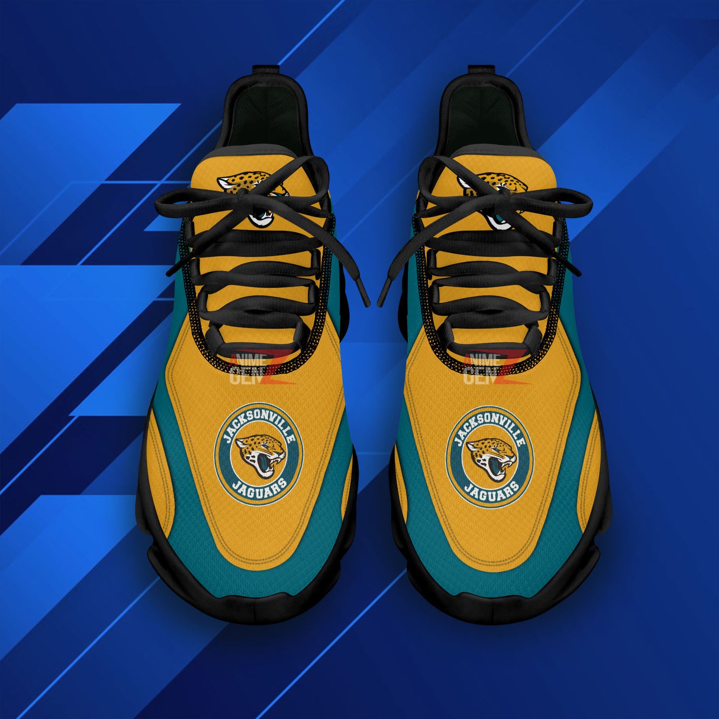 Jacksonville Jaguars Clunky Sneakers NFL Custom Sport Shoes