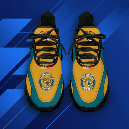Jacksonville Jaguars Clunky Sneakers NFL Custom Sport Shoes