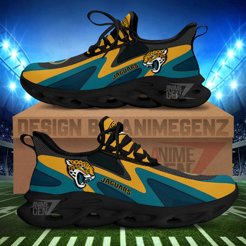 Jacksonville Jaguars Clunky Sneakers NFL Custom Sport Shoes