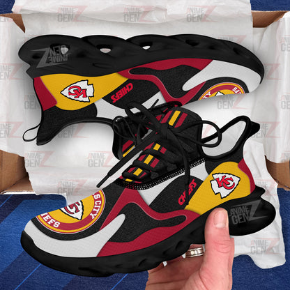 Kansas City Chiefs Clunky Sneakers NFL Custom Sport Shoes