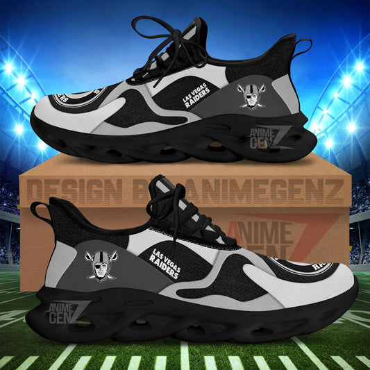 Las Vegas Raiders Clunky Sneakers NFL Custom Sport Shoes