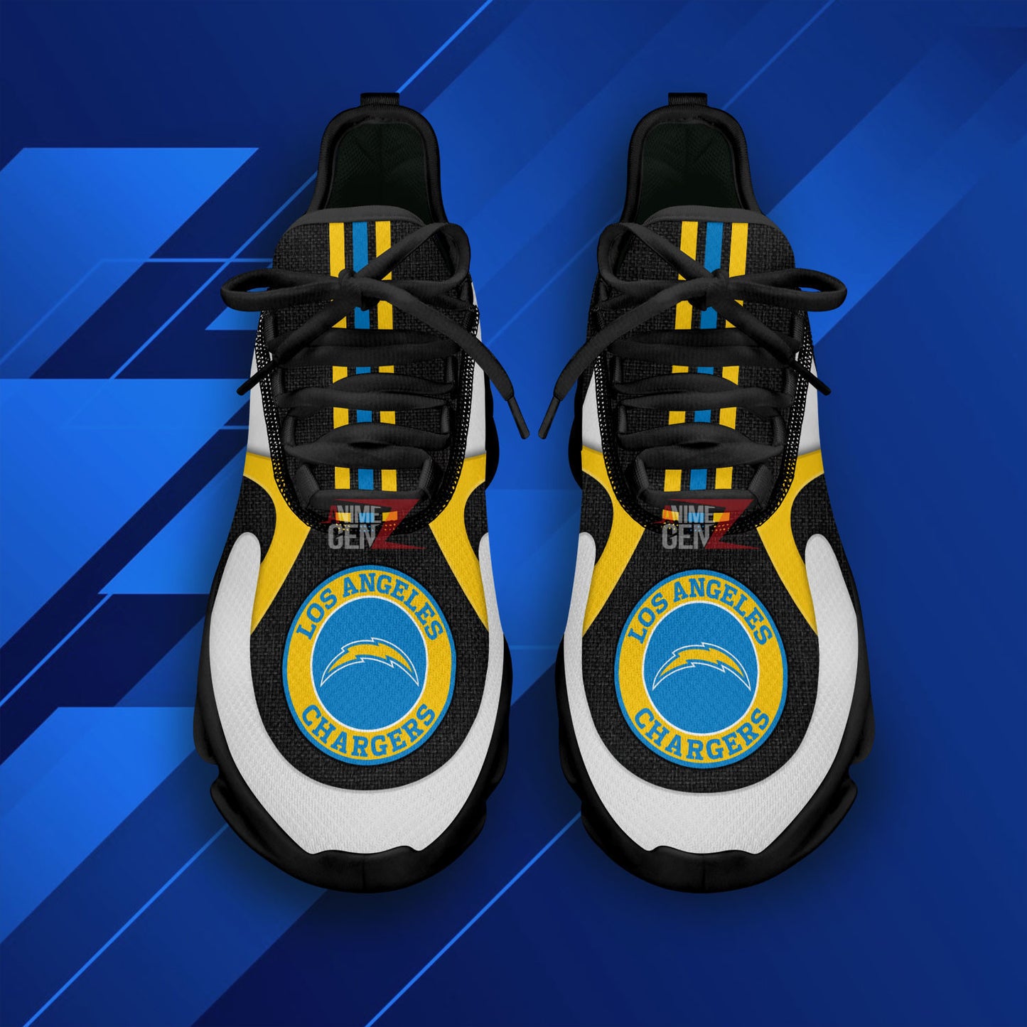 Los Angeles Chargers Clunky Sneakers NFL Custom Sport Shoes