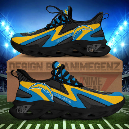 Los Angeles Chargers Clunky Sneakers NFL Custom Sport Shoes