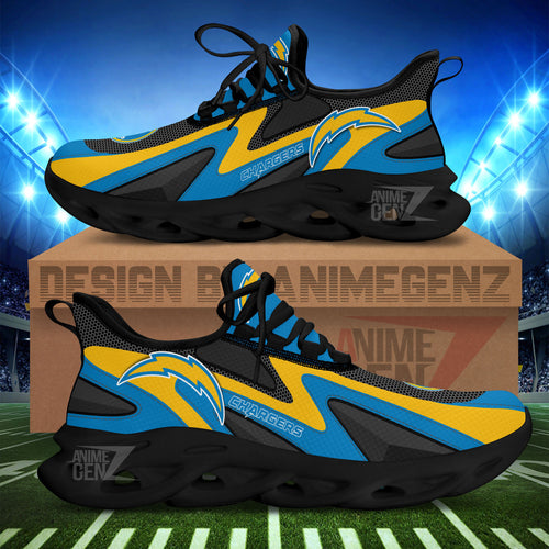 Los Angeles Chargers Clunky Sneakers NFL Custom Sport Shoes