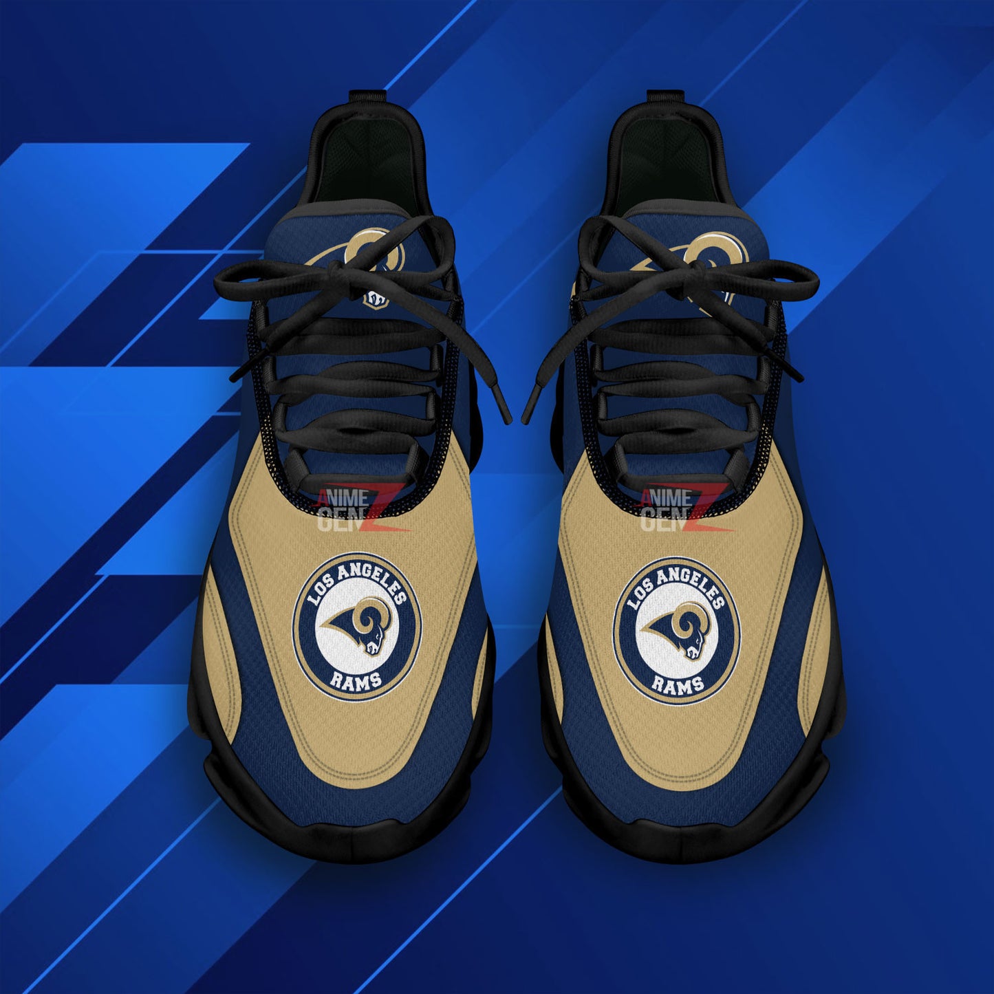 Los Angeles Rams Clunky Sneakers NFL Custom Sport Shoes