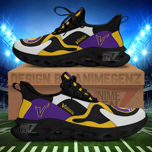 Minnesota Vikings Clunky Sneakers NFL Custom Sport Shoes