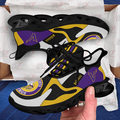 Minnesota Vikings Clunky Sneakers NFL Custom Sport Shoes