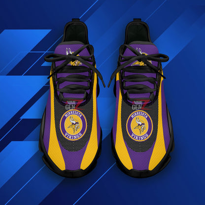 Minnesota Vikings Clunky Sneakers NFL Custom Sport Shoes