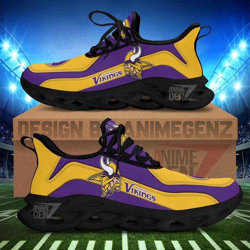 Minnesota Vikings Sneakers NFL Custom Sport Shoes