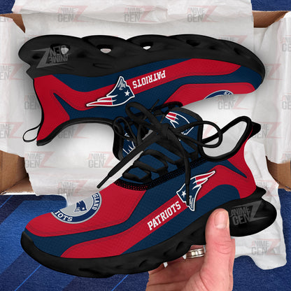 New England Patriots Clunky Sneakers NFL Custom Sport Shoes