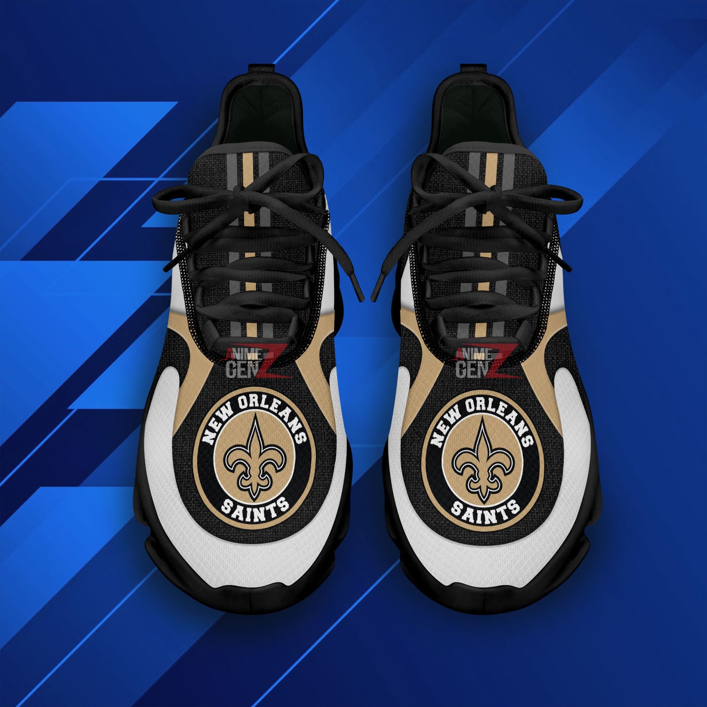 New Orleans Saints Clunky Sneakers NFL Custom Sport Shoes
