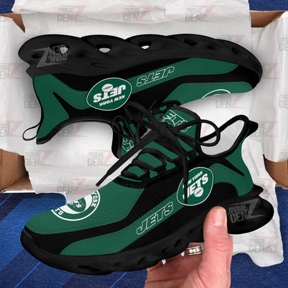 New York Jets Clunky Sneakers NFL Custom Sport Shoes
