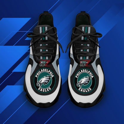 Philadelphia Eagles Clunky Sneakers NFL Custom Sport Shoes