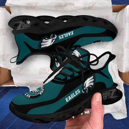 Philadelphia Eagles Clunky Sneakers NFL Custom Sport Shoes