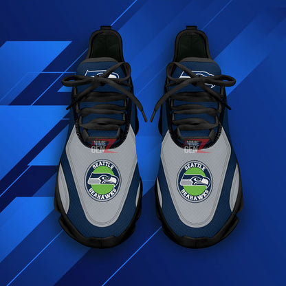 Seattle Seahawks Clunky Sneakers NFL Custom Sport Shoes