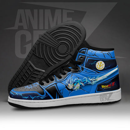 Dragon Ball Vegeta Super Saiyan Blue JD Sneakers Custom Anime Shoes