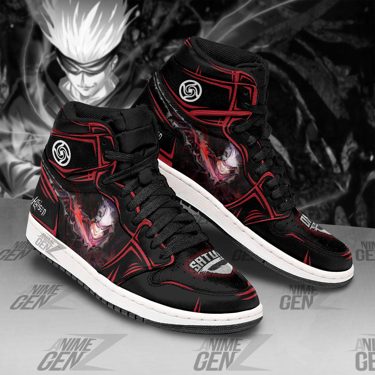 Jujutsu Kaisen Satoru Gojo JD Sneakers Custom Anime Shoes