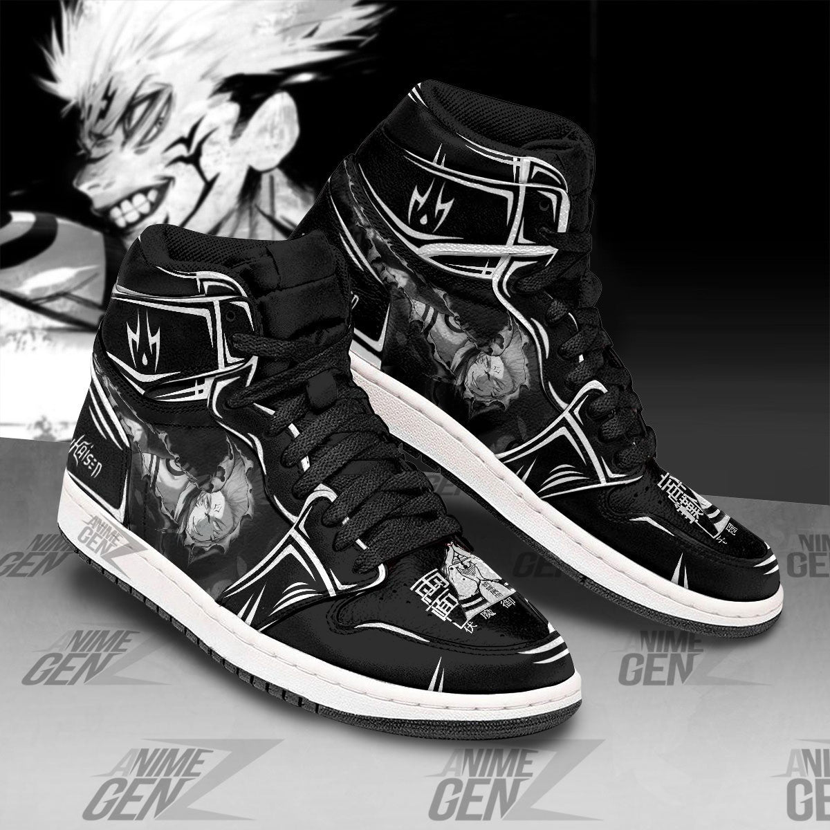 Jujutsu Kaisen Sukuna JD Sneakers Custom Anime Shoes