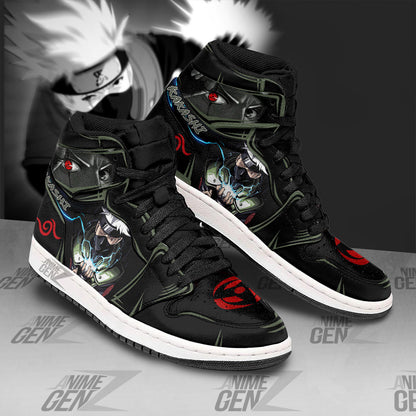 Naruto Hatake Kakashi Sasuke JD Sneakers Custom Anime Shoes