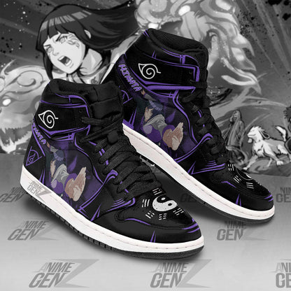 Naruto Hinata JD Sneakers Custom Anime Shoes