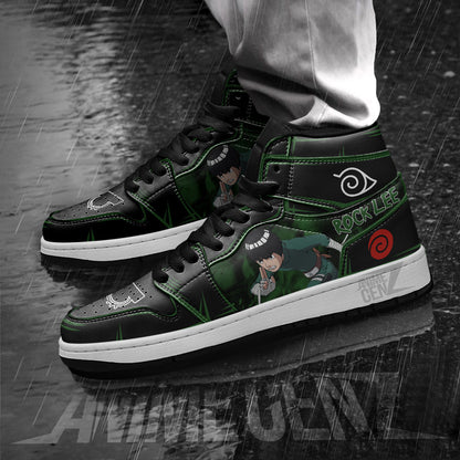 Naruto Rock Lee JD Sneakers Custom Anime Shoes