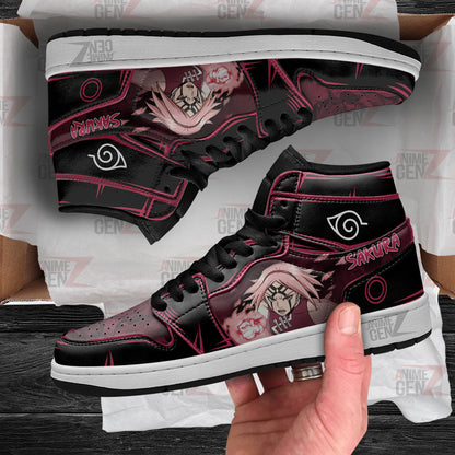 Naruto Sakura JD Sneakers Custom Anime Shoes