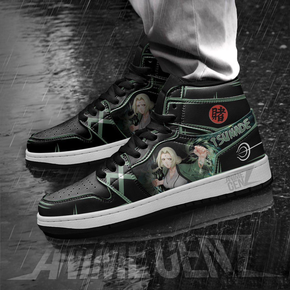 Naruto Tsunade JD Sneakers Custom Anime Shoes