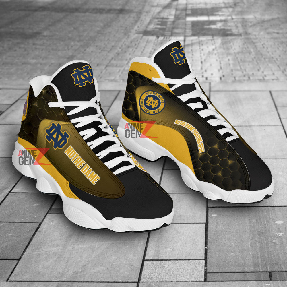 Notre Dame Fighting Irish Air Jordan 13 Sneakers NFL Custom Sport Shoes
