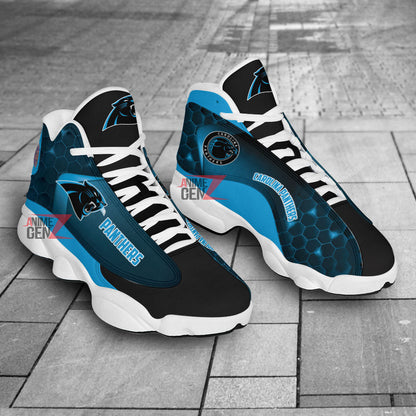 Carolina Panthers Air Jordan 13 Sneakers NFL Custom Sport Shoes