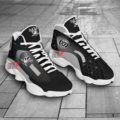 Las Vegas Raiders Air Jordan 13 Sneakers NFL Custom Sport Shoes