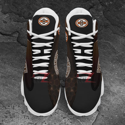 Cleveland Browns Air Jordan 13 Sneakers NFL Custom Sport Shoes