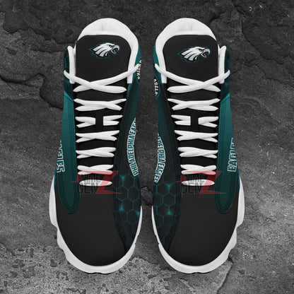 Philadelphia Eagles Air Jordan 13 Sneakers NFL Custom Sport Shoes