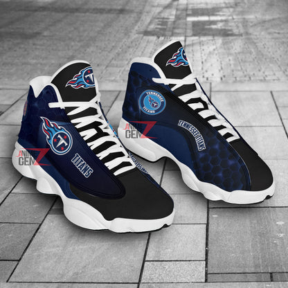 Tennessee Titans Air Jordan 13 Sneakers NFL Custom Sport Shoes