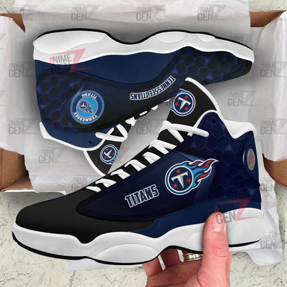 Tennessee Titans Air Jordan 13 Sneakers NFL Custom Sport Shoes