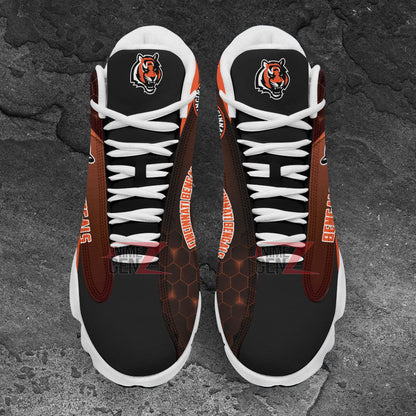 Cincinnati Bengals Air Jordan 13 Sneakers NFL Custom Sport Shoes