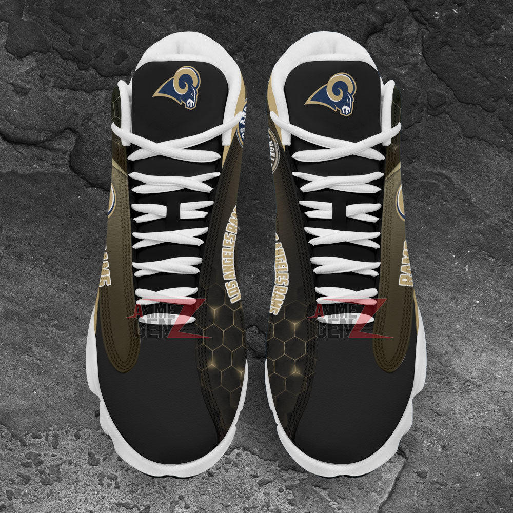 Los Angeles Rams Air Jordan 13 Sneakers NFL Custom Sport Shoes