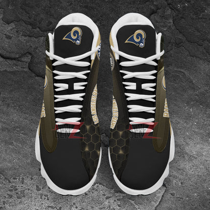 Los Angeles Rams Air Jordan 13 Sneakers NFL Custom Sport Shoes