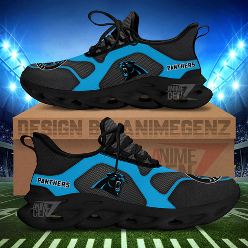 Carolina Panthers Sneakers NFL Custom Sports Shoes