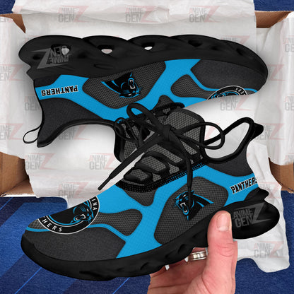 Carolina Panthers Sneakers NFL Custom Sports Shoes