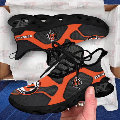Cincinnati Bengals Sneakers NFL Custom Sports Shoes