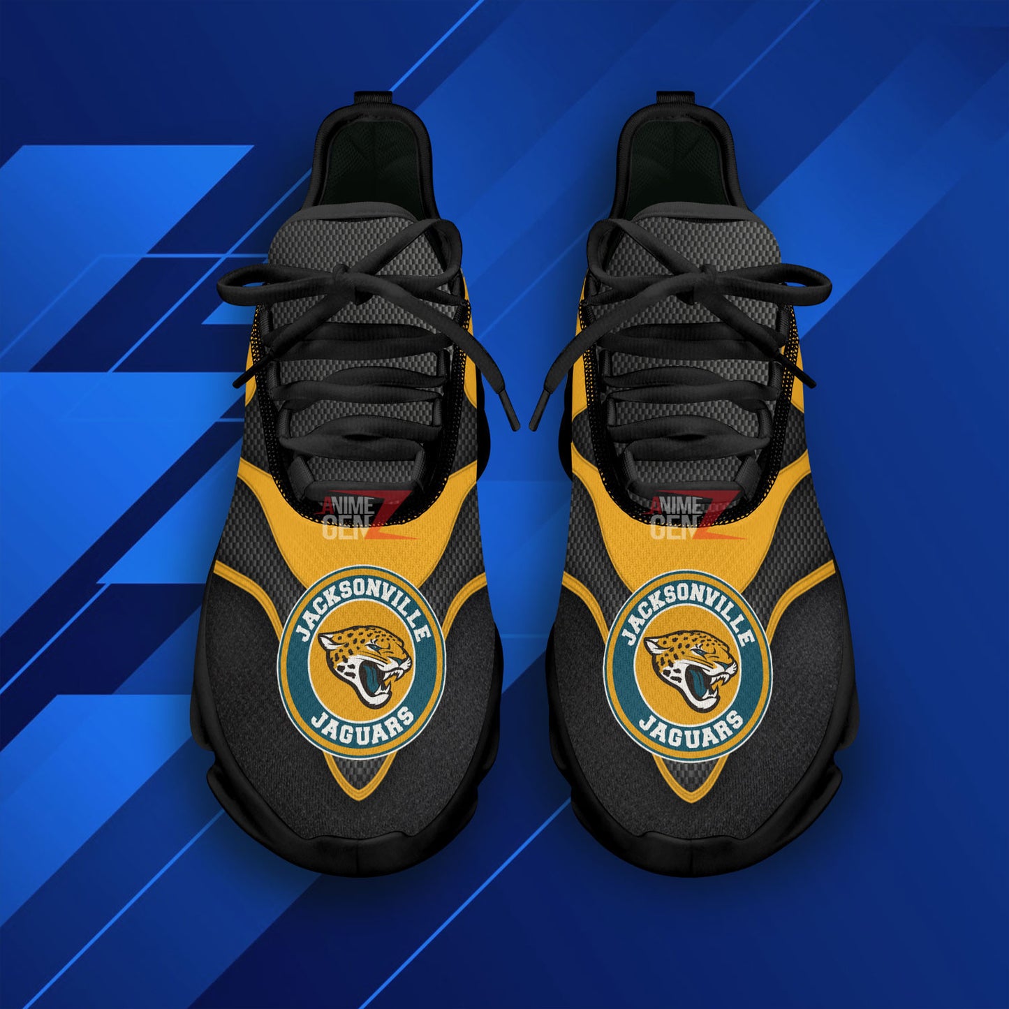 Jacksonville Jaguars Sneakers NFL Custom Sports Shoes