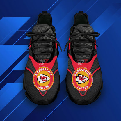 Kansas City Chiefs Sneakers NFL Custom Sports Shoes