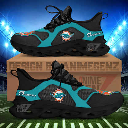 Miami Dolphins Sneakers NFL Custom Sports Shoes