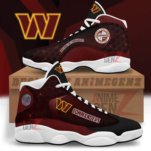 Washington Commanders Air Jordan 13 Sneakers NFL Custom Sport Shoes