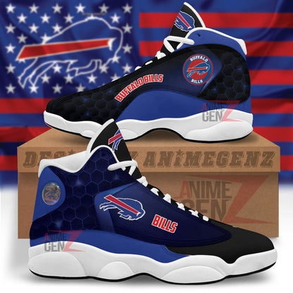 Buffalo Bills Air Jordan 13 Sneakers NFL Custom Sport Shoes