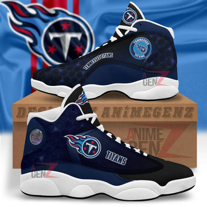 Tennessee Titans Air Jordan 13 Sneakers NFL Custom Sport Shoes