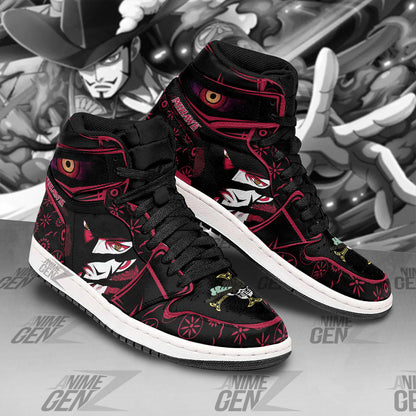 One Piece Dracule Mihawk JD Sneakers Custom Anime Shoes