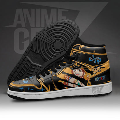One Piece Nami JD Sneakers Custom Anime Shoes