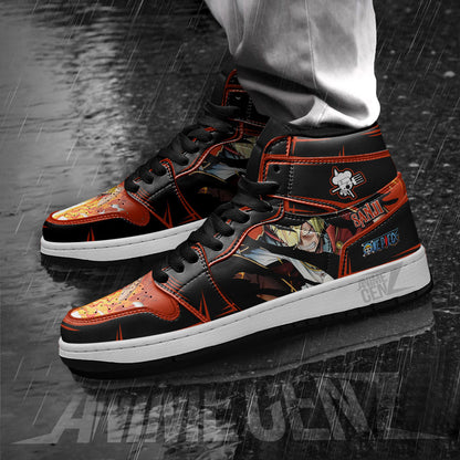 One Piece Sanji JD Sneakers Custom Anime Shoes